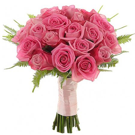 Букет невесты из розовых роз №126